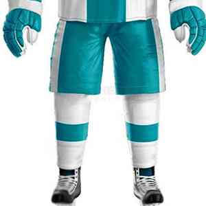 Uniforme de hockey sur glace d'équipe personnalisé conçu avec du polyester évacuant l'humidité et des coutures renforcées pour une performance énergétique élevée - Product Image 4