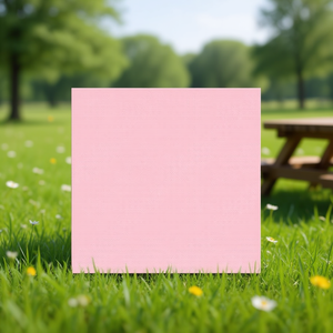 Essebidue Juego de 50 Servilletas Desechables de 2 Capas 33x33cm Rosa 700700GI Vajilla y Artículos de Mesa Desechables - Product Image 3