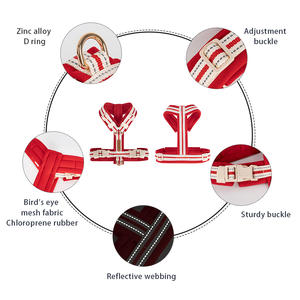 <span class=keywords><strong>Harness</strong></span> Anjing Taktis Besar yang Dapat Disesuaikan dengan Logo Kustom OEM/ODM VPETBR, Rompi Reflektif, Desainer, Tanpa Tarikan, Grosir - Product Image 2