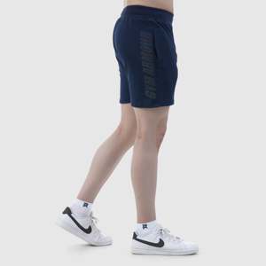 กางเกงบาสเก็ตบอลทรงสปอร์ตสีกรมท่า ผลิตจากโพลีเอสเตอร์และสแปนเด็กซ์ 100% ระบายอากาศได้ดี ไซส์ XXS พร้อมเชือกผูกเอว - Product Image 5