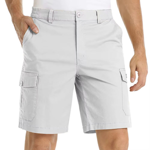 Vente en gros de shorts cargo en coton personnalisés pour hommes shorts taille moyenne avec grande poche fabriqués au Pakistan bas prix OEM - Product Image 5