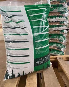 Granulés de bois dur et de bois tendre de qualité supérieure – Combustible de chauffage à haute valeur calorifique et faible teneur en cendres |    Granulés de bois 100% naturels en chêne, hêtre, pin et épicéa - Product Image 2