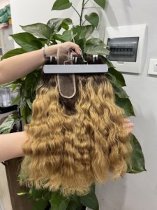 Вьетнамские 100% девственные волосы Remy шелковистые прямые волнистые бразильские волосы от вьетнамских производителей - Product Image 4