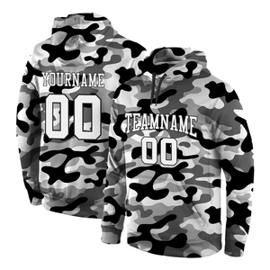 เสื้อฮู้ดผ้าฝ้ายผสมมีฮู้ดพิมพ์ลายเต็มตัว3D กีฬาผ้าฝ้ายออกแบบได้ตามต้องการ - Product Image 5