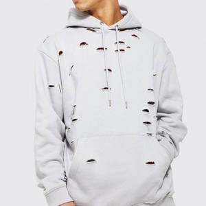 Vente en gros Vêtements décontractés pour hommes Sweats à capuche vieillis Couleur personnalisée Streetwear pour hommes Sweats à capuche vieillis - Product Image 5