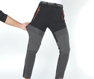 Pantalones largos de exterior para hombre, para primavera y verano, elásticos, de secado rápido, impermeables, pantalones de senderismo, ligeros y de asalto - Product Image 3