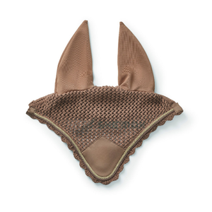 Elégant bonnet à mouches au crochet respirant lavable léger couvre-oreille de cheval Pakistan fait parfait pour les événements d'équitation bonnet d'oreille - Product Image 4