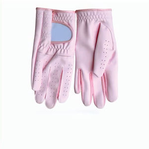 ถุงมือกอล์ฟหนังแท้สำหรับเล่นกีฬาแบบลำลองพร้อมโลโก้สีระบายอากาศได้ดี100% - Product Image 3
