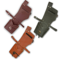 Arc à flèches OEM entièrement personnalisé en cuir de vache 100% authentique, 40 cm, pour le tir à l'arc et la chasse
