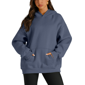 Sweats A Capuche Femmes Hoodies Streetwear Tricoté Hip Hop Mode Baggy Lâche Drop-Shoulder Respirant Hoodies Pour Les Femmes - Product Image 4