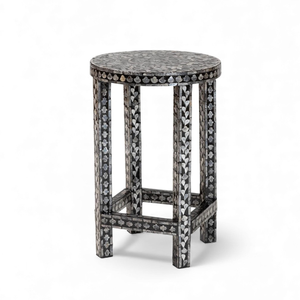 Elegante Mesa de Centro Moderna de Nácar con Incrustaciones de Concha Hechas a Mano, Mueble para Sala de Estar, Tamaño Personalizable para Decoración de Hogar Premium - Product Image 2