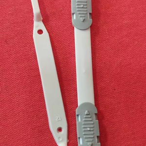 High Quality White Plastic Doctor <b>File</b> Clip with Custom Logo Packaging J.K Enterprise <b>File</b> Fastener for Office Use From India - Product Image 1