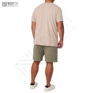 Pantalones Cortos Deportivos de Algodón 100% para Hombre, Ropa Deportiva Informal para Correr, Secado Rápido, Logotipo Personalizado, Transpirable, con Cordón - Product Image 6