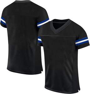 Nouvelle arrivée Maillot de football américain Conception personnalisée Impression par sublimation Vente en gros Pas cher Manches courtes Respirant Caractéristique grande taille - Product Image 2