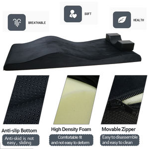 Mayorista Curved Lash Topper Lash Bed Topper colchón de espuma viscoelástica muebles para el hogar tela moderna pestañas salón de belleza terciopelo suave - Product Image 4