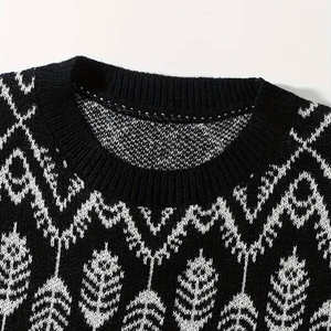 Pulls d'hiver pour hommes de haute qualité, 100% coton respirant, collection de pulls à manches longues, tricotés, tendance, personnalisables - Product Image 3