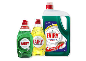 Liquide vaisselle Fairy 320 ml, formule pomme verte rafraîchissante, pour éliminer facilement les résidus de nourriture tenaces. - Product Image 4