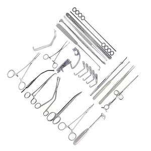 Ensemble professionnel d'instruments chirurgicaux en acier inoxydable de 25 pièces pour la chirurgie d'adénoïdectomie de l'amygdalectomie - Product Image 4