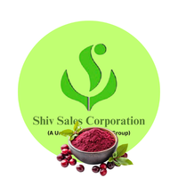 Poudre d'extrait de canneberge naturelle de haute pureté (qualité cosmétique) – Extrait végétal soluble dans l'eau, certifié Halal, extrait par solvant