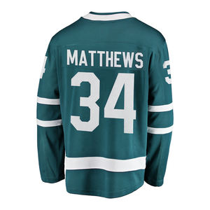 เสื้อเจอร์ซีย์ทีมฮ็อกกี้น้ำแข็งแบบเฉพาะบุคคลเสื้อทีมพิมพ์ชื่อโออีเอ็ม - Product Image 2