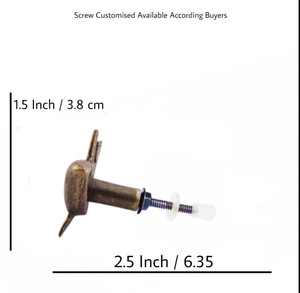 Boutons de porte en fonte hibou ailé moderne rustique en laiton Antique tiroir armoire tirer poignée pour armoire de cuisine pour commode chambre - Product Image 3