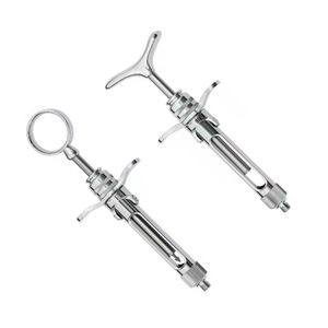 Jeringa Dental de Cartucho de Acero Inoxidable, Jeringa Manual de 1.8 ml con Agarre Ergonómico para Uso Odontológico - Product Image 6