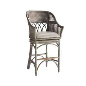 Best furniture wicker rattan dining chair with comfortable <b>cushion</b> dining furniture high quality product wholesale price - Product Image 1