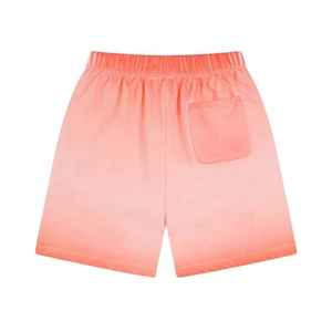 Shorts décontractés personnalisés en gros, écologiques, vintage, 260 g/m², 100 % coton, été, haute qualité, lavés à l'acide, unisexe, amples, pour hommes - Product Image 4