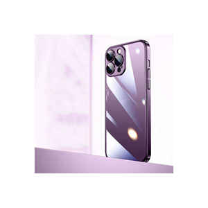Étui de protection rigide en PC de couleur violet foncé de la série KHYR Riksos pour iPhone 14 Pro, cadre coloré de qualité supérieure, étui pour téléphone portable - Product Image 4