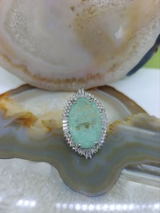 Luxury Jewelry Set Handmade Silver Necklace & <b>Ring</b> Wholesale High Quality Custom Design Trendy Gift - Product Image 6