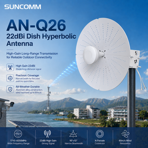 Antenna Parabolica Direzionale SUNCOMM AN-Q26 4G 5G per Esterni 1710-4200MHz 22dBi MIMO per Comunicazione - Product Image 1