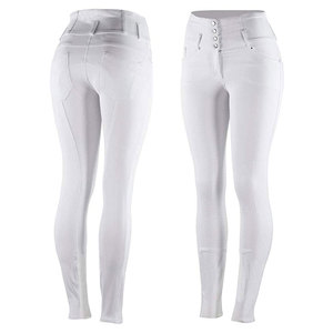 Pantalon d'équitation de couleur unie fait sur mesure à prix raisonnable/pantalon d'équitation Slim Fit culotte d'équitation - Product Image 4