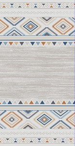 พรมตุรกีคุณภาพสูง ผลิตด้วยเครื่องจักร ผ้าโพลีเอสเตอร์ทอแบบแบน ขายดีที่สุด เป็นมิตรกับสัตว์เลี้ยง ซักได้ ใช้ได้ทั้งภายในและภายนอกบ้าน - Product Image 3