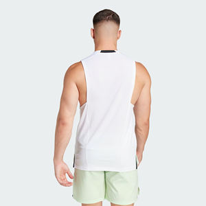 Camiseta sin mangas de algodón de alta calidad para hombre, novedad de 2025, camiseta sin mangas para correr y gimnasio - Product Image 2