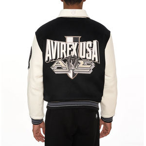 เสื้อแจ็คเก็ต Avirex รุ่นใหม่ คุณภาพสูง ทันสมัย กันลม ระบายอากาศได้ดี เคลือบผิว ผลิตจากโพลีเอสเตอร์/คอตตอน ผลิตตามสั่ง สำหรับกิจกรรมกลางแจ้ง ขายดีที่สุด - Product Image 6