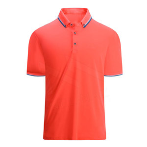 Polo de talla grande para hombre, camisetas de manga larga y corta de rendimiento de secado rápido, camiseta Polo de Golf - Product Image 1