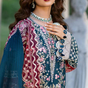 プレミアム品質のカスタムメイドのパキスタン風カジュアルウェア、3ピーススーツ、女性用デジタルプリントのドゥパッタ - Product Image 6