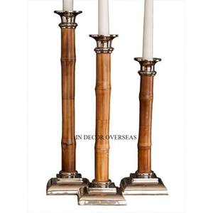 Excellent Quality Metal High Grade Gold Plated Unique Fancy Designer Set Of 3 Table Centerpiece <b>Wedding</b> <b>Candle</b> Holders Supplies - Product Image 4