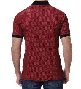 Polos de talla grande para hombre, camiseta de polo de golf de color sólido personalizable de 220g, mezcla de algodón y poliéster - Product Image 3