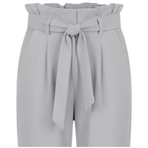 Pantalones Casuales de Trabajo para Mujer, Cierre con Cordón, Secado Rápido, Transpirables, Lisos, 100% Algodón, Cintura Media, Corte Regular, Lona - Product Image 2