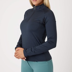 OEM <b>Women's</b> <b>Long</b> <b>Sleeve</b> Equestrian Show <b>Shirt</b> Printed Horse Riding Base Layer Top - Product Image 5
