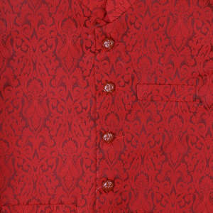 Gilet Jamawar pour garçons - Rouge - Product Image 2
