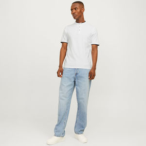 Chemises polo pour hommes de haute qualité 100% coton piqué, couleur unie, avec logo personnalisé sur le devant - Product Image 2