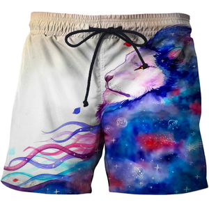 Traje de Baño para Hombre con Estampado de Peces Verdes, Secado Rápido, con Cordón Ajustable, Shorts Casuales para Playa - Product Image 6