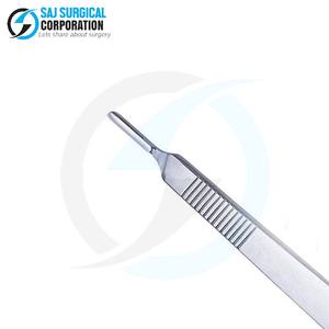 Acier inoxydable recyclable de poignée écologique de scalpel avec l'outil médical viable d'emballage biodégradable - Product Image 5