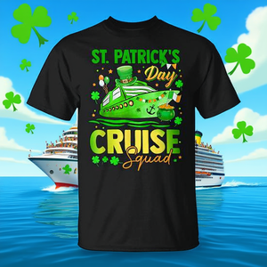 T-shirt per la famiglia e la squadra a tema San Patrizio, ideale per crociere e uso promozionale - Product Image 3