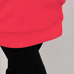 Venta al por mayor de calidad superior último diseño transpirable secado 100% algodón pulóver Sudadera con capucha para mujer largo impreso Sudadera con capucha para mujer - Product Image 5