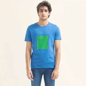 T-shirt en coton de haute qualité personnalisé pour hommes, t-shirt vierge épais pour impression, t-shirts pour hommes - Product Image 2