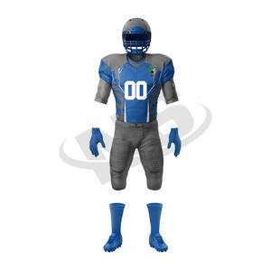 Vente en gros d'uniformes de football américain, tenues de sport personnalisées, maillots imprimés, ensemble de 2 pièces avec maillot de football américain, nouvel arrivage - Product Image 5