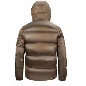 Vestes pour hommes Manteau à bulles d'air Manteau personnalisé en nylon pour hommes Veste extérieure à capuche confortable en coton portable de haute qualité - Product Image 3